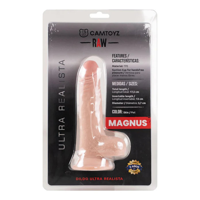Raw Dildo Ultra Realistic Magnus - Light