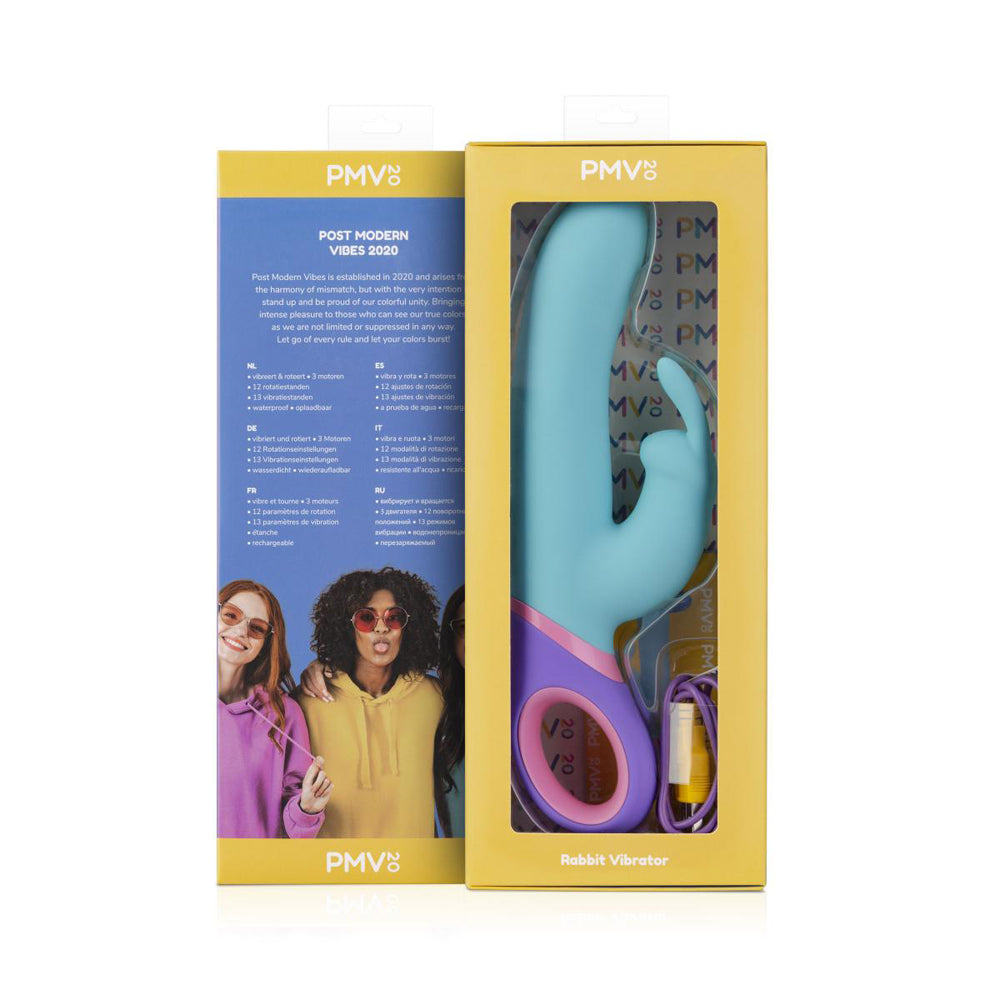 PMV20 Meta Rabbit Vibrator Silicone Teal