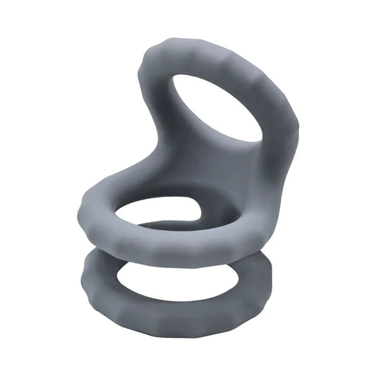 Adam & Eve Adam's Ridged Triple Cage (Bag Packaging)