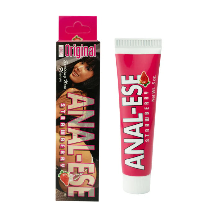 Anal-Ese Strawberry Desensitizing Cream 0.5 oz.