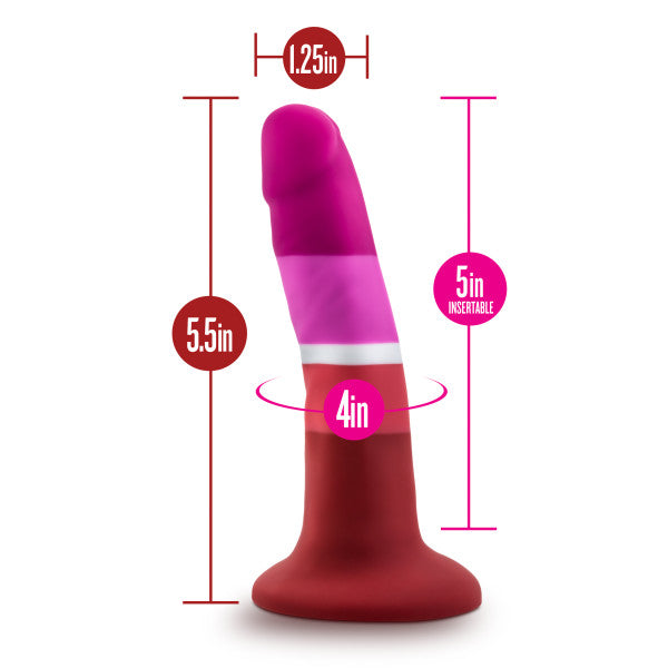 Avant Pride P3 Beauty 5.5 in. Silicone Dildo