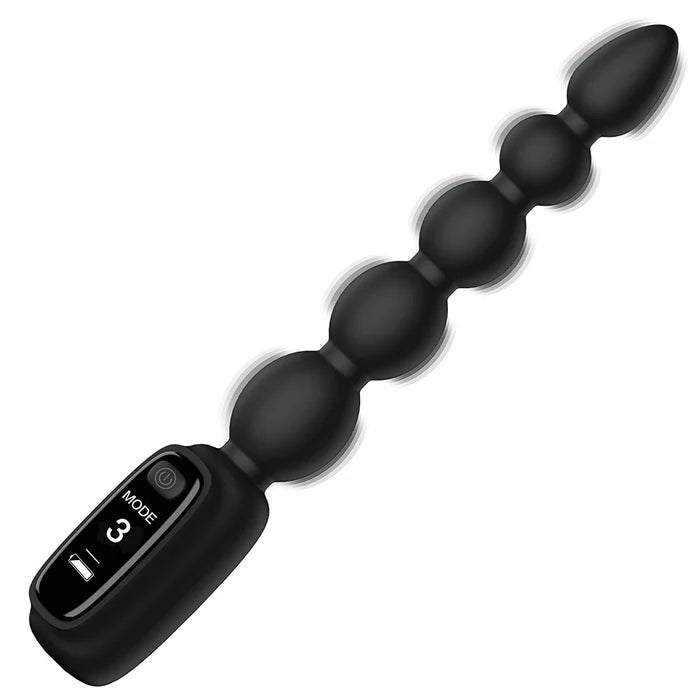 BANG! Digital Silicone Anal Beads