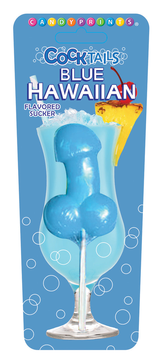 Blue Hawaiian Cocktails Sucker