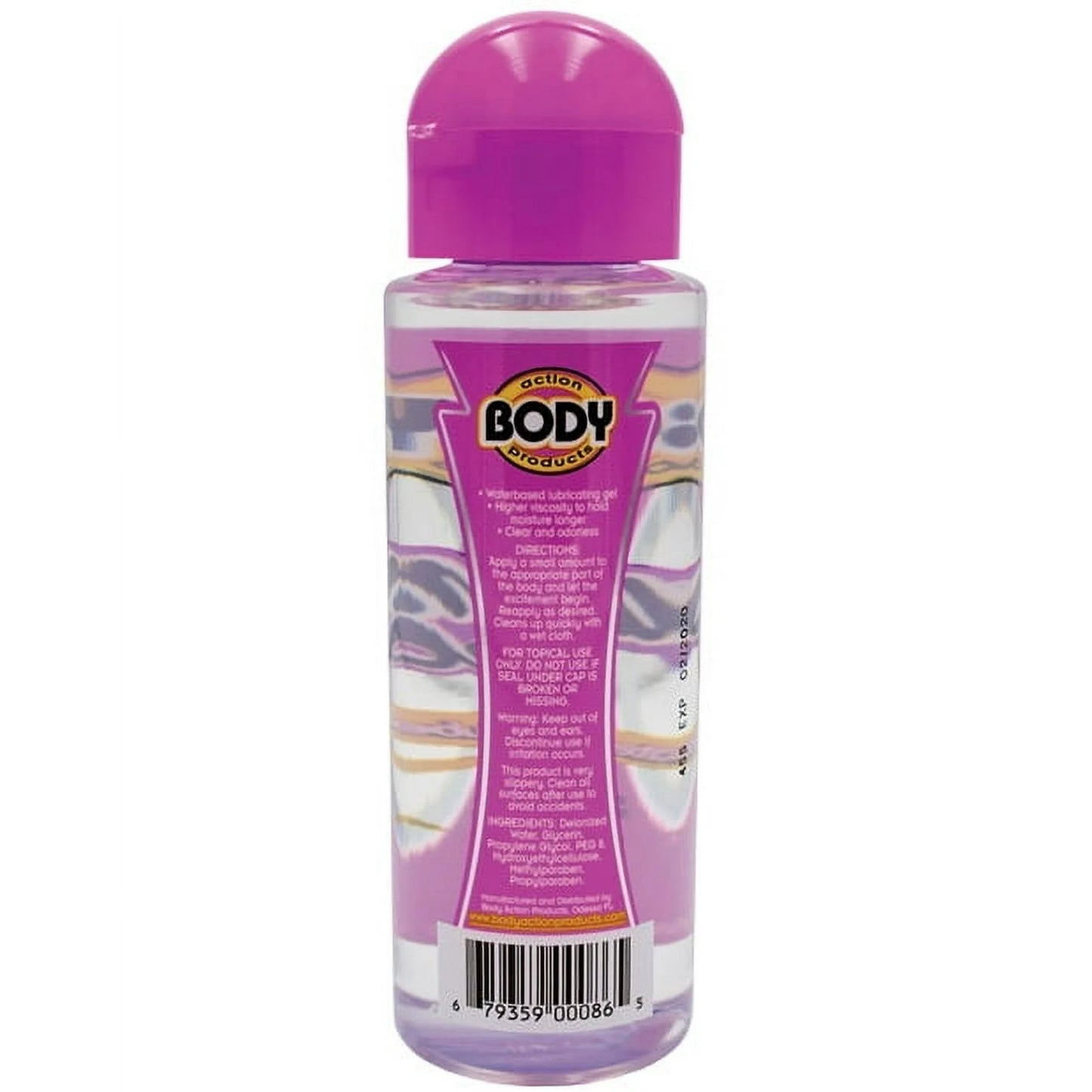 Body Action Supreme Water Based Gel Lubricant 8.5 fl oz