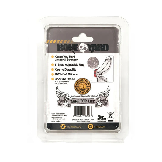 Boneyard Cock Strap Red