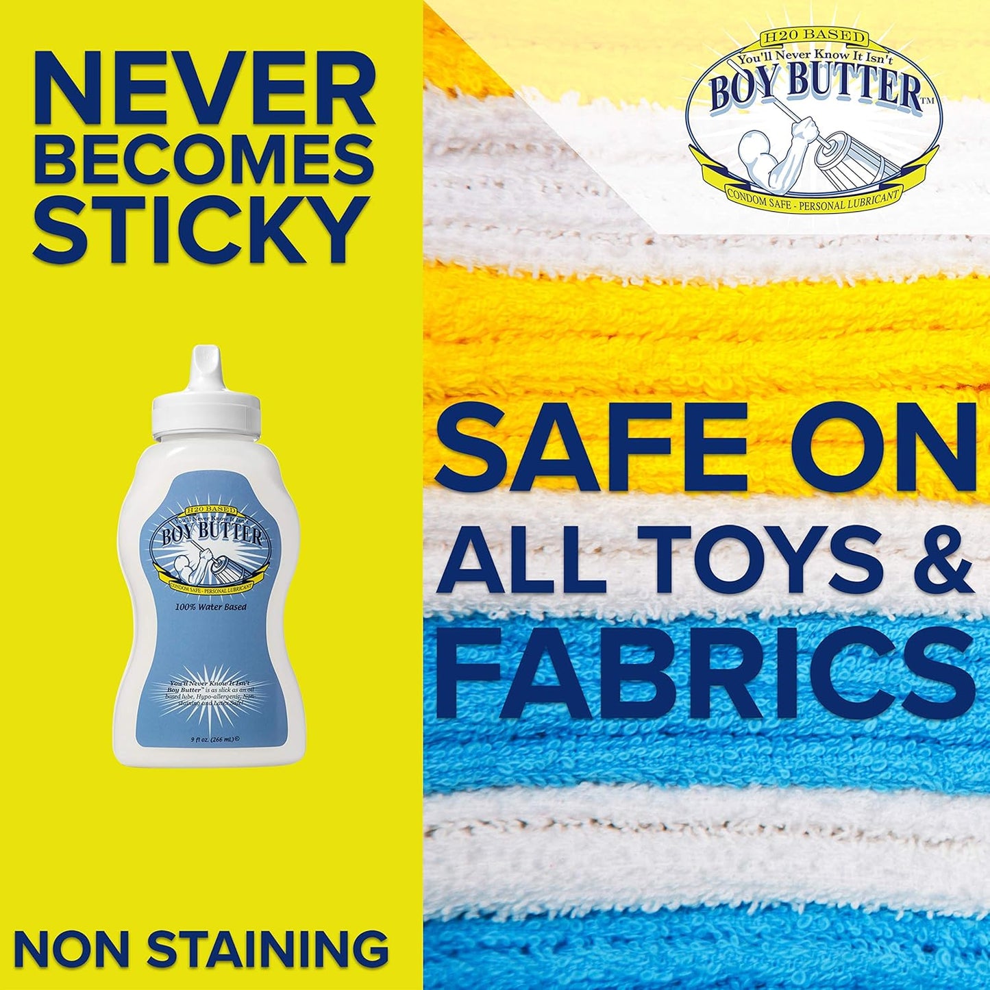 Boy Butter H2O 9oz Squeeze