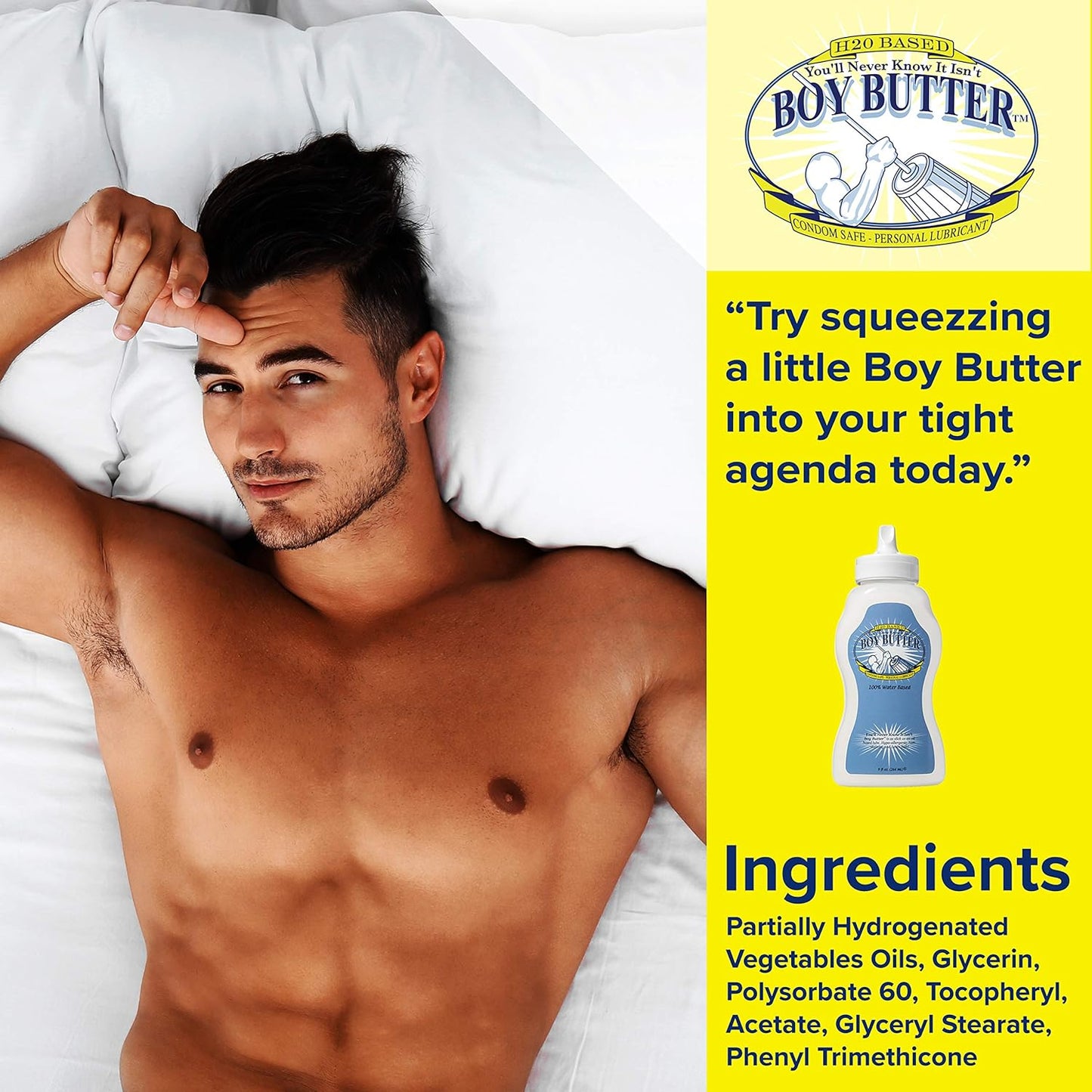 Boy Butter H2O 9oz Squeeze