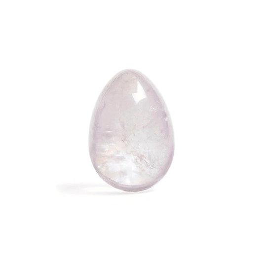 Chakrubs Prism Yoni Egg Clear Quartz (non-drilled)