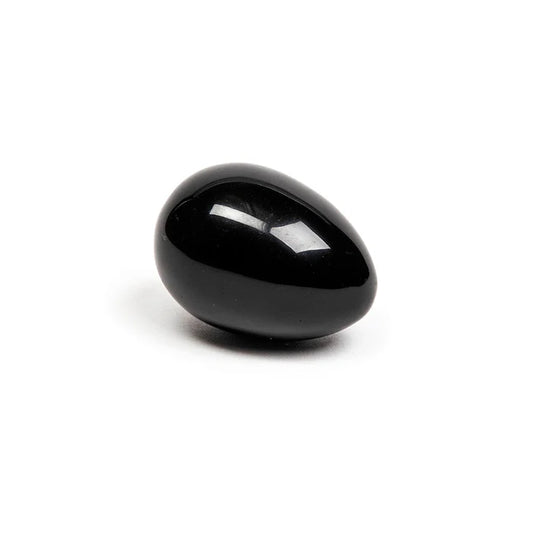 Chakrubs Xaga Yoni Egg Obsidian (drilled)