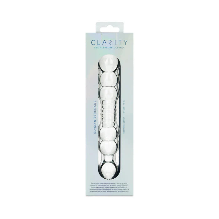 Clarity Elysian Serenade Glass Dildo