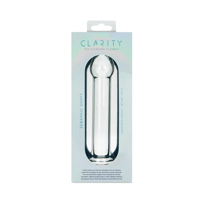 Clarity Seraphic Shaft Glass Dildo