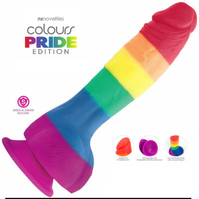 Colours Pride Edition 5 in. Dildo Rainbow
