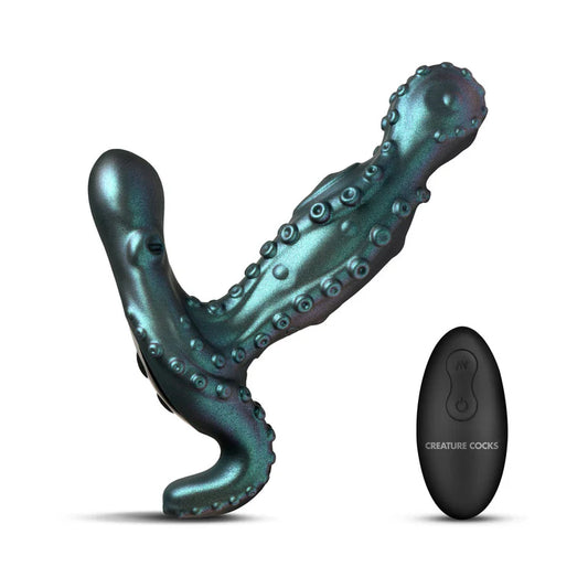 Creature Cocks Octoprobe Gyrating Prostate Vibrator with Remote