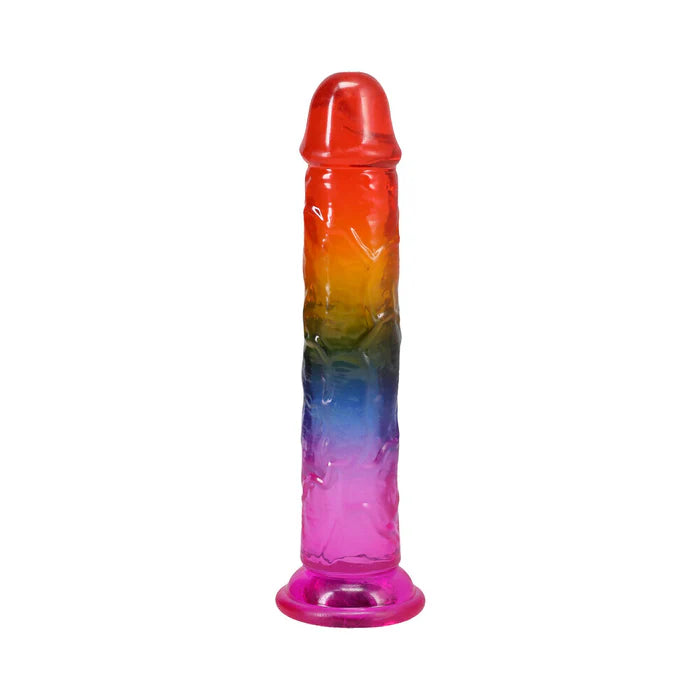 Crystal Jellies 7.5 in. Dong Rainbow