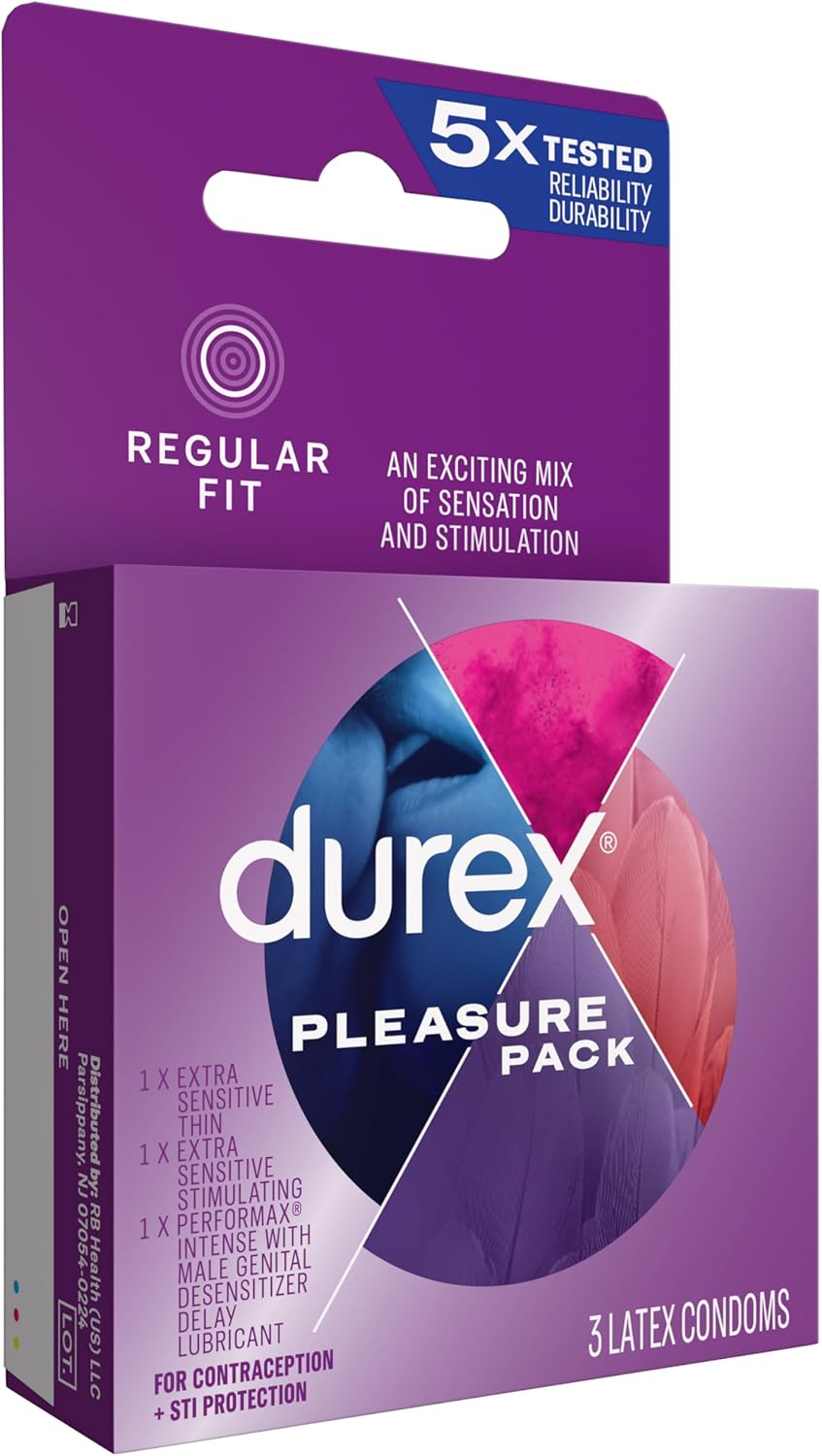Durex Pleasure Pack (3 Pack)