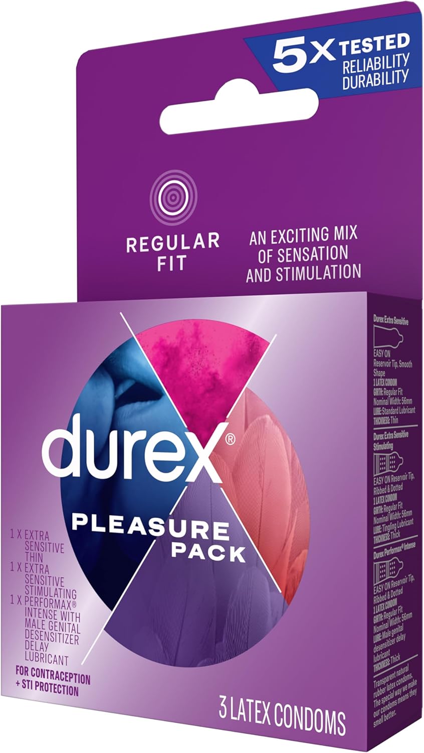 Durex Pleasure Pack (3 Pack)