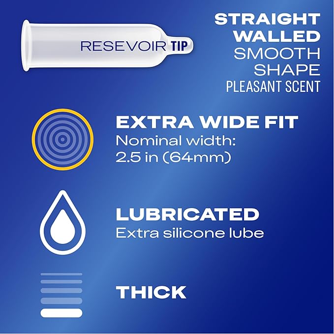 Durex XXL Lubed 12-Pack