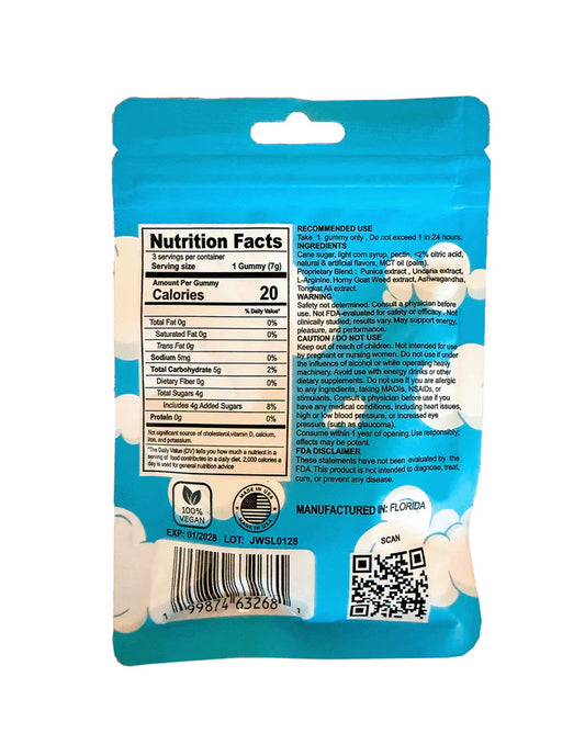 ERECTIBLES Male Enhancement Gummies Individual 3-Pack