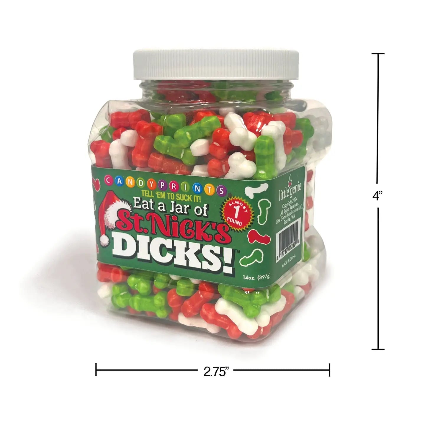 Eat a Jar of St. Nicks Dicks 1lb