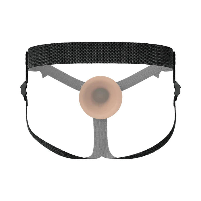 Fantasy X-Tensions Elite Silicone Hollow Strap-On Dual Density 9in Brown