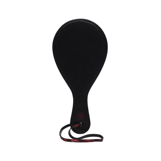 Fifty Shades of Grey Sweet Anticipation Faux Leather Round Paddle Red