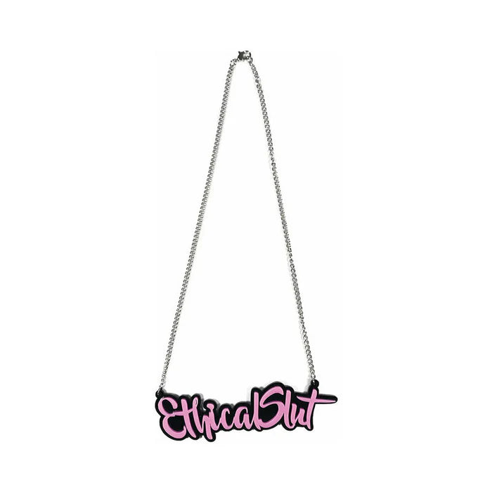 Geeky & Kinky Ethical Slut Necklace