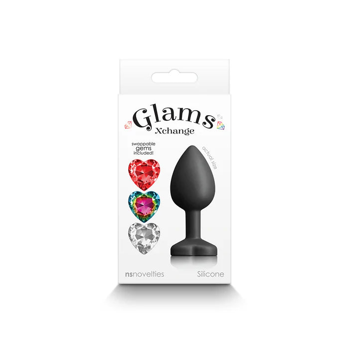Glams Xchange Heart Anal Plug Small