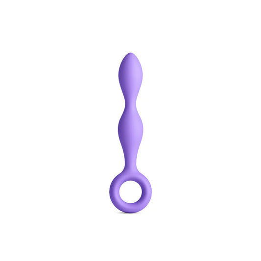 INYA Slim Purple Silicone Anal Plug by NS Novelties