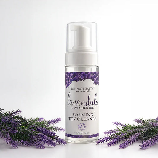 Intimate Earth Lavandula Foaming Toy Cleaner 3.4 oz.