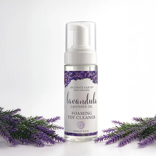 Intimate Earth Lavandula Foaming Toy Cleaner 6.7 oz.