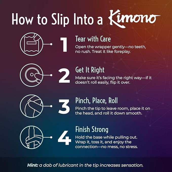 Kimono Micro Thin Large Condoms (3 Pack)