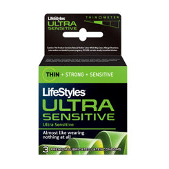 LifeStyles Ultra Sensative Condoms (3 pack)