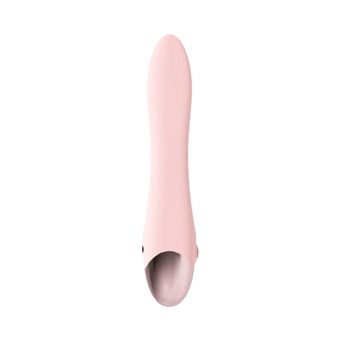 Loveline Amour Rechargeable Silicone Dual Motor Vibrator Pink