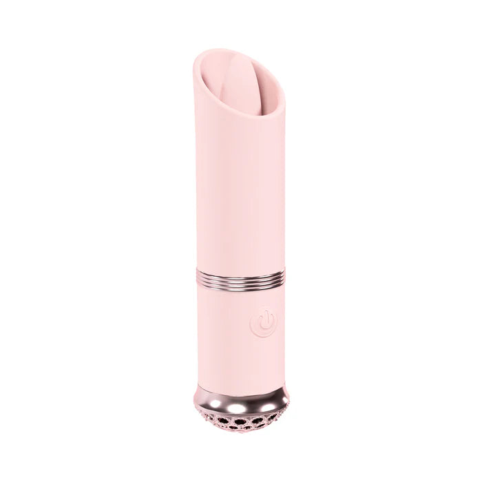 Loveline Luxe Rechargeable Silicone Mini Lipstick Vibrator Pink