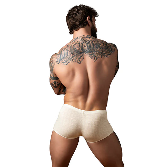 Male Power Mykonos Limited Edition Mini Short Ivory S