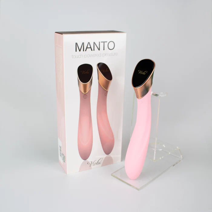 Manto Touch Panel G-Spot Vibrator Pink
