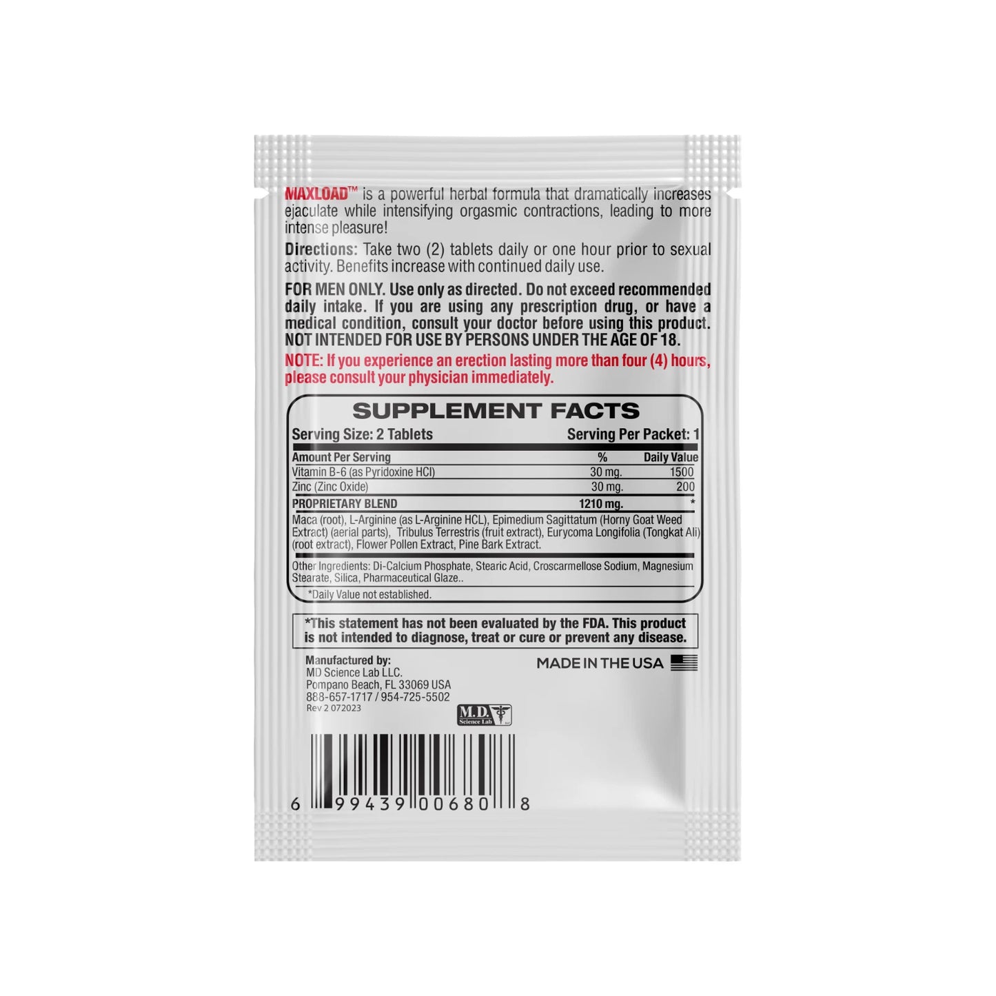 MaxLoad Enhancement Capsules 2-Pack