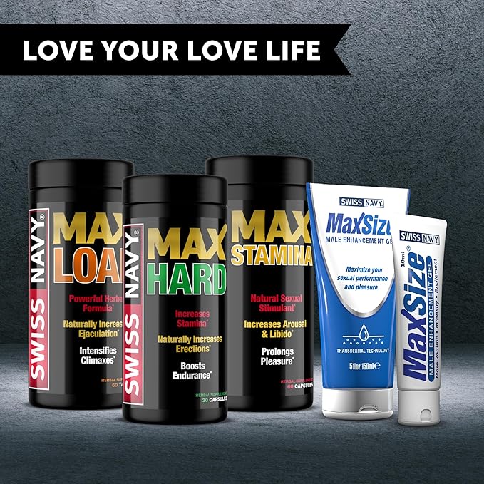 MaxStamina Maximum Sexual Stimulant 30-Capsule Bottle