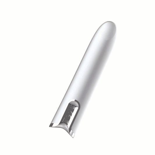 Mini’s Imperial Bullet Silver Rechargeable Compact Vibrator