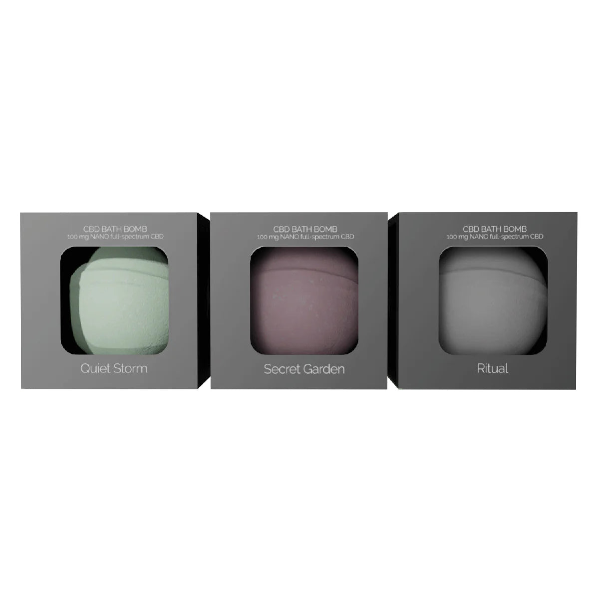 NEO Sensual CBD Bath Bomb Quiet Storm