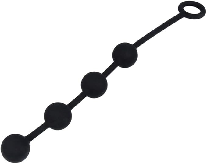 Nexus EXCITE Silicone Anal Beads Small Black