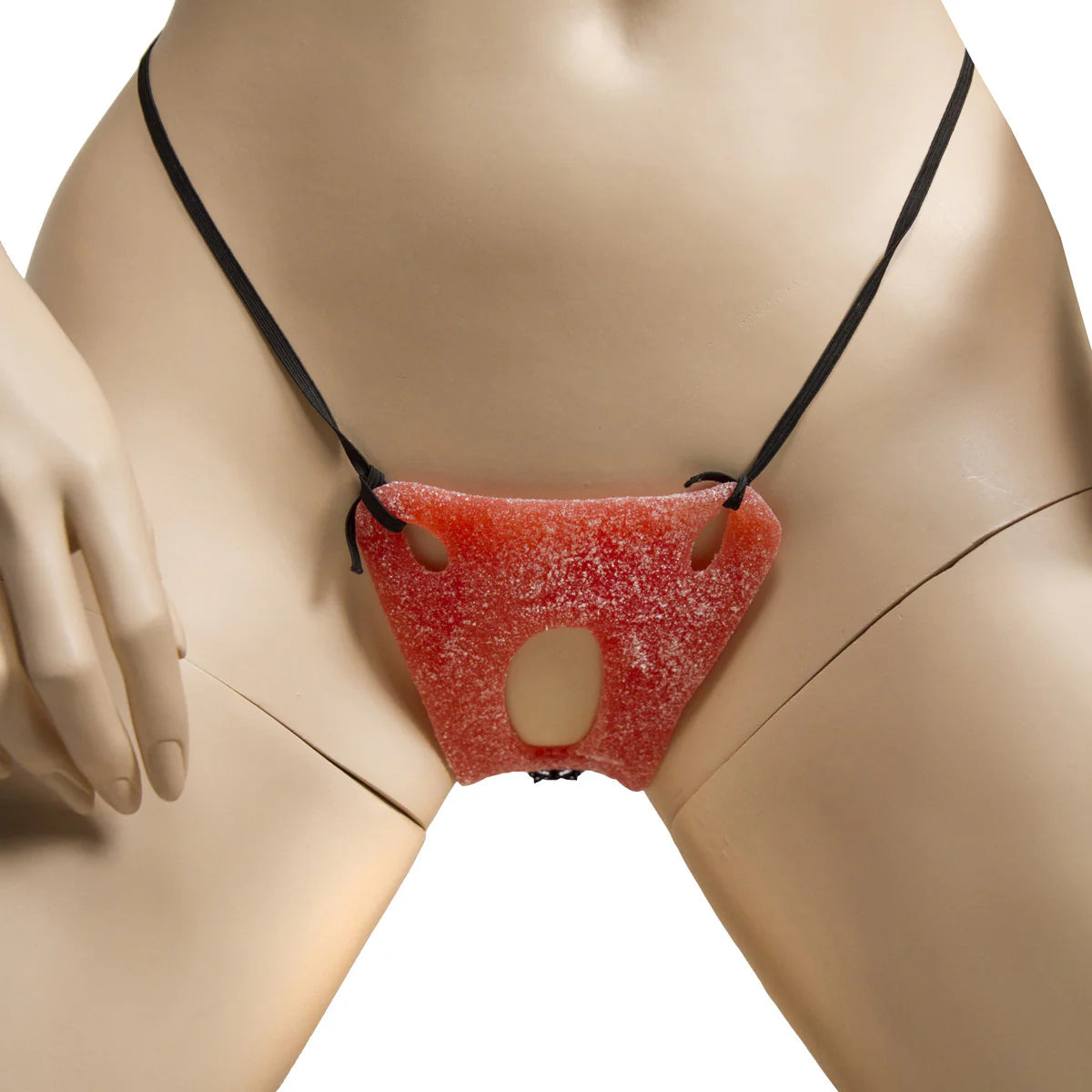 Pipedream Edible Crotchless Gummy Undies For Him Strawberry Flavor