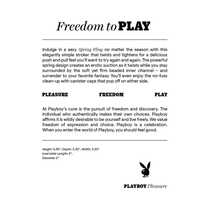 Playboy Spring Fling Clear/2 AM