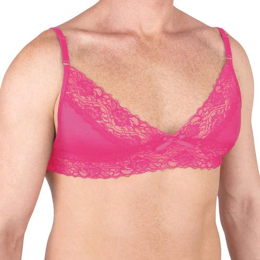 Prowler Lace Bra Pink L