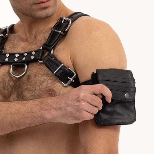 Prowler RED Leather Wallet Black