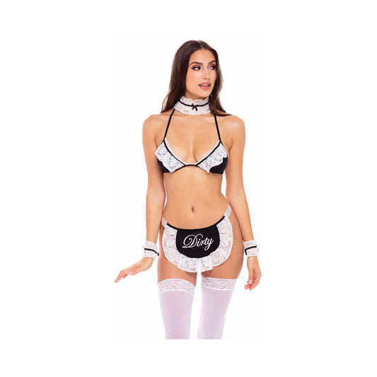 Rene Rofe At Your Service 6-Piece Maid Costume Set O/S
