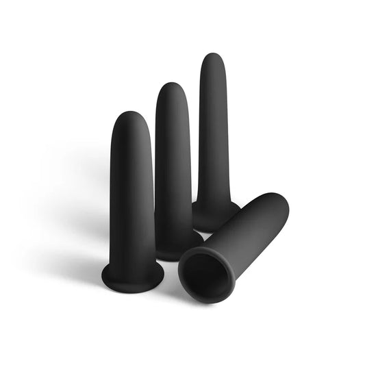 Renegade Gliders Black Silicone Dilator Set by NS Novelties