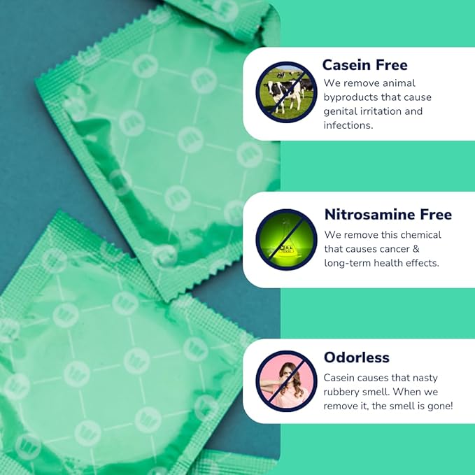 Royal Condom Extra Large Vegan Condoms 20-Pack