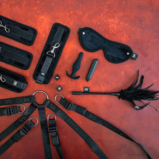 SEI MIO Complete Surrender Bed Tether Seduction Set