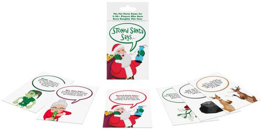 Stoned Santa Says - Naughty Card Game